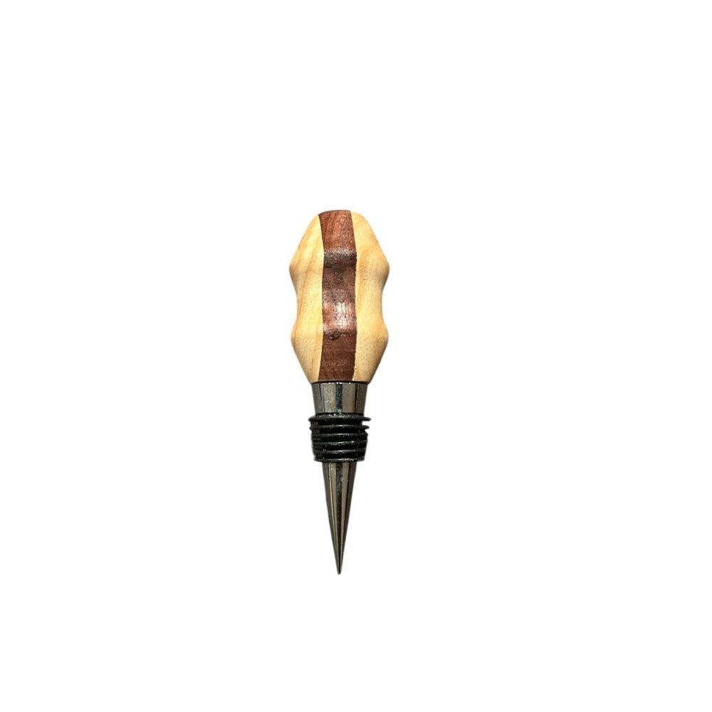 Handmade Wooden Wine Bottle Stopper